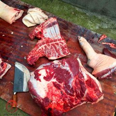 连州农家土猪腊肉500g