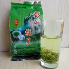 天柱山弦月彭河玄月耐泡炒青茶