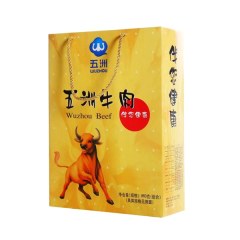 五洲牛肉牛肉干组合装礼盒860g