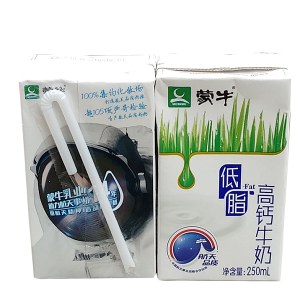 高钙纯牛奶品牌榜