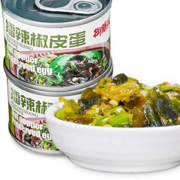 御膳味擂辣椒皮蛋酱