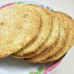 大竹芝麻薄脆饼