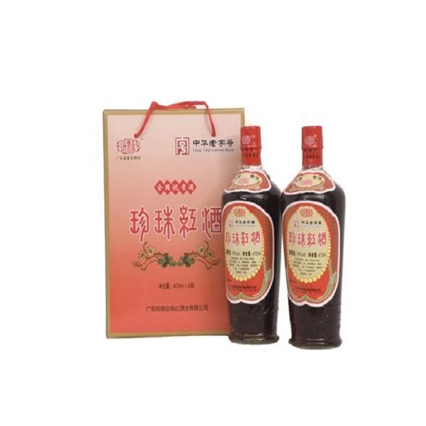 珍珠红酒