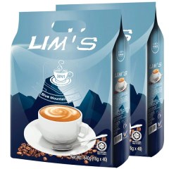 马来西亚进口LIMS蓝山风味速溶咖啡粉80条