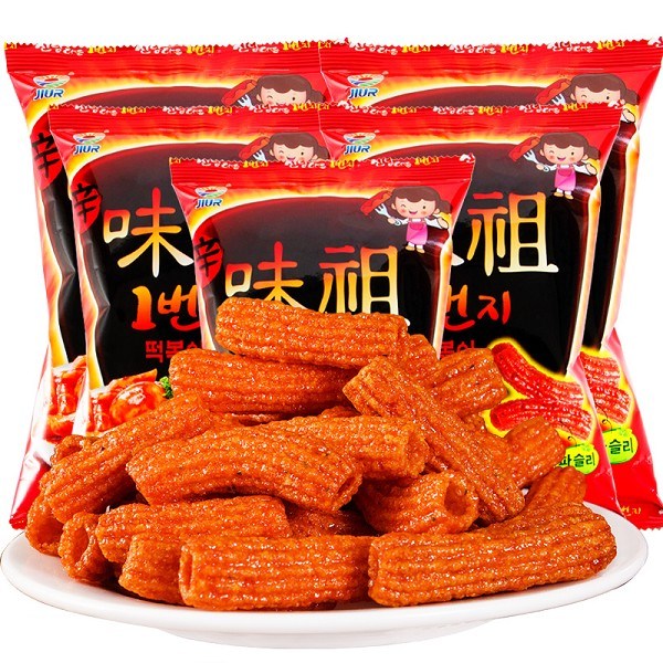 九日牌甜辣炒年糕条 100g*3袋