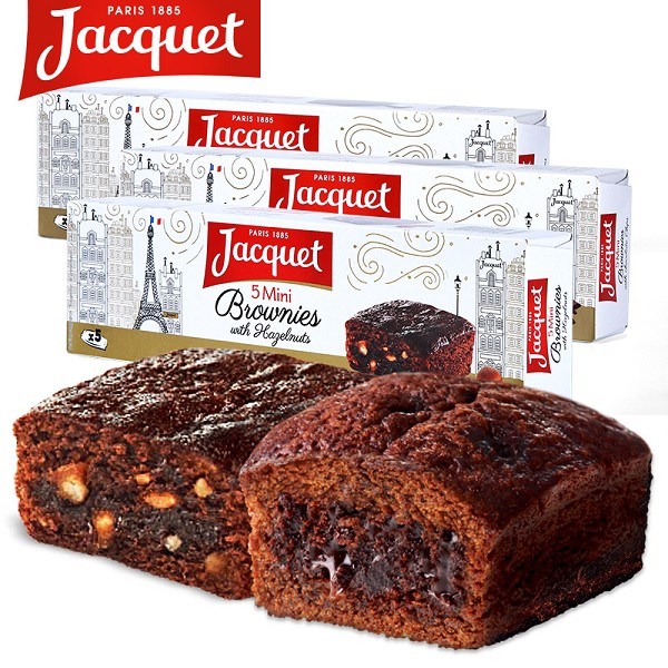 JACQUET雅乐可迷你布朗尼小蛋糕150g*2盒