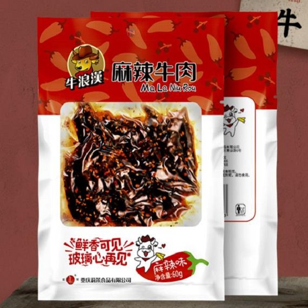 牛浪汉麻辣牛肉干
