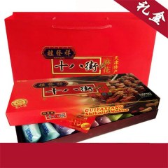 天津特产 正宗桂发祥十八街麻花 多口味礼盒 500g
