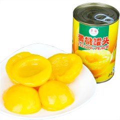 韩国黄桃罐头食品黄桃水果罐头整箱12罐
